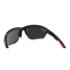 Wiley X Jakl - CAPTIVATE™ Black Mirror - Matte Black/Red Frame