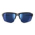 Wiley X Jakl - CAPTIVATE™ Polarized Blue Mirror - Gloss Crystal Grey Frame