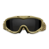 Wiley X Spear Tan Frame, Smoke Grey/Clear/Light Rust