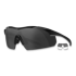 Wiley X Vapor Black Frame, Grey/Clear
