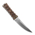 Williams Blade Design SZK E01 Shobu Zukuri Kaiken 4.5 MagnaCut knife, Lava Flow Carbon