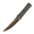 Williams Blade Design SZK005 Shobu Zukuri Kaiken 4.5 Apo knife, Burlap Micarta