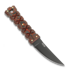 Williams Blade Design SZM E02 RWL-34 DLC knife, Lava Flow carbon