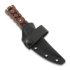 Williams Blade Design SZM E02 RWL-34 DLC knife, Lava Flow carbon