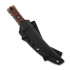 Williams Blade Design SZT E01 Shobu Zukuri Tanto 5.7" Apo 칼, lava flow carbon
