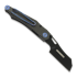 Coltello pieghevole Willumsen Daemon Barber - Midnight