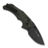 Willumsen Red E Two-Tone Acid OD/Black folding knife