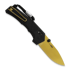 Willumsen Zero7 Black N Gold sulankstomas peilis