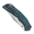 Navalha WIXCO Jugger Button Lock Shredded Teal CF