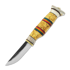 Wood Jewel Rainbow Knife