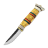 Wood Jewel Rainbow Knife