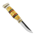 Wood Jewel Rainbow Knife