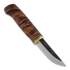 Cuchillo finlandés WoodsKnife Perinnepuukko 77, stained