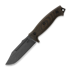 Coltello Work Tuff Gear Asset SK85, Dark Washed, Tiger Stripes Gator