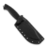 Coltello Work Tuff Gear Asset SK85, Tumble Washed, Black Gator