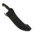 Work Tuff Gear Atayal XL išgyvenimo peilis, Satin, Black+Red Liner Gator Grip