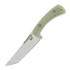 Couteau Work Tuff Gear Devilhorn, satin, jade green G10