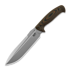 Work Tuff Gear Elbrus peilis, satin, earth camo