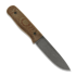 Work Tuff Gear Forester Gen 3 K329 puukko, dark washed, canvas micarta, black sheath