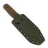 Work Tuff Gear Forester Gen 3 K329 puukko, dark washed, canvas micarta, olive drab kydex