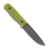 Work Tuff Gear Forester Gen 3 K329 puukko, dark washed, natural G10, od green sheath