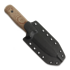 Work Tuff Gear Forester Gen 3 K329 puukko, scandi, two tone satin, canvas micarta, black kydex