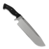Work Tuff Gear Grizzly-Satin peilis, Black
