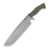 Work Tuff Gear Grizzly-Satin veitsi, OD Green