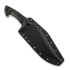 Work Tuff Gear Hondo išgyvenimo peilis, Retro Washed, Black+Neon Green Gator Grip
