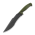Work Tuff Gear Lanzeta veitsi, no choil, dark wash, od green, black sheath