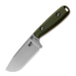 Work Tuff Gear Lynx satin puukko, olive drab with orange liner
