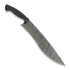 Work Tuff Gear Mad Dog veitsi, hand rub APO, black smooth G10