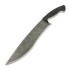 Nóż Work Tuff Gear Mad Dog, hand rub APO, black textured G10