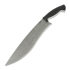 Couteau Work Tuff Gear Mad Dog, splatter, black textured G10, white liner