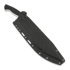 Work Tuff Gear Mad Dog veitsi, tiger strip, black textured G10, white liner