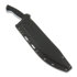 Coltello Work Tuff Gear Mad Dog, tiger stripe, black textured G10, blue liner