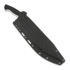 Coltello Work Tuff Gear Mad Dog, tiger stripe, black textured G10, white liner