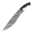 Work Tuff Gear Mad Dog knife, tiger stripes, black textured G10, red liner