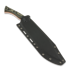 Work Tuff Gear Night Hunter Gen 2 peilis, satin, jungle camo G10, orange liner