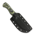 Work Tuff Gear Nomad Bushcrafter K329 칼, saber, rugged finish, zombie green G10
