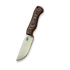 Work Tuff Gear Nomad Bushcrafter K329 knife, saber, satin, tiger camo