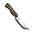Work Tuff Gear Nomad Bushcrafter K329 puukko, scandi, stonewashed, tiger camo G10, white liner