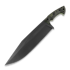 Work Tuff Gear Pathfinder išgyvenimo peilis, Forest Camo Gator Grip (Neon Green Liner)