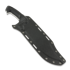 Work Tuff Gear Primal 刀, satin, black G10, black kydex
