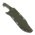 Work Tuff Gear Primal veitsi, satin, od green G10, od green kydex