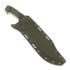 Work Tuff Gear Primal peilis, satin, od green G10, od green kydex
