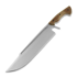 Work Tuff Gear Puzon Predator Hunter A6MAX peilis, ghost finish, brown micarta