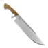 Work Tuff Gear Puzon Predator Hunter A6MAX peilis, ghost finish, brown micarta