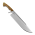 Work Tuff Gear Puzon Predator Hunter A6MAX veitsi, ghost finish, brown micarta