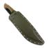 Work Tuff Gear Puzon Predator Hunter A6MAX veitsi, ghost finish, brown micarta